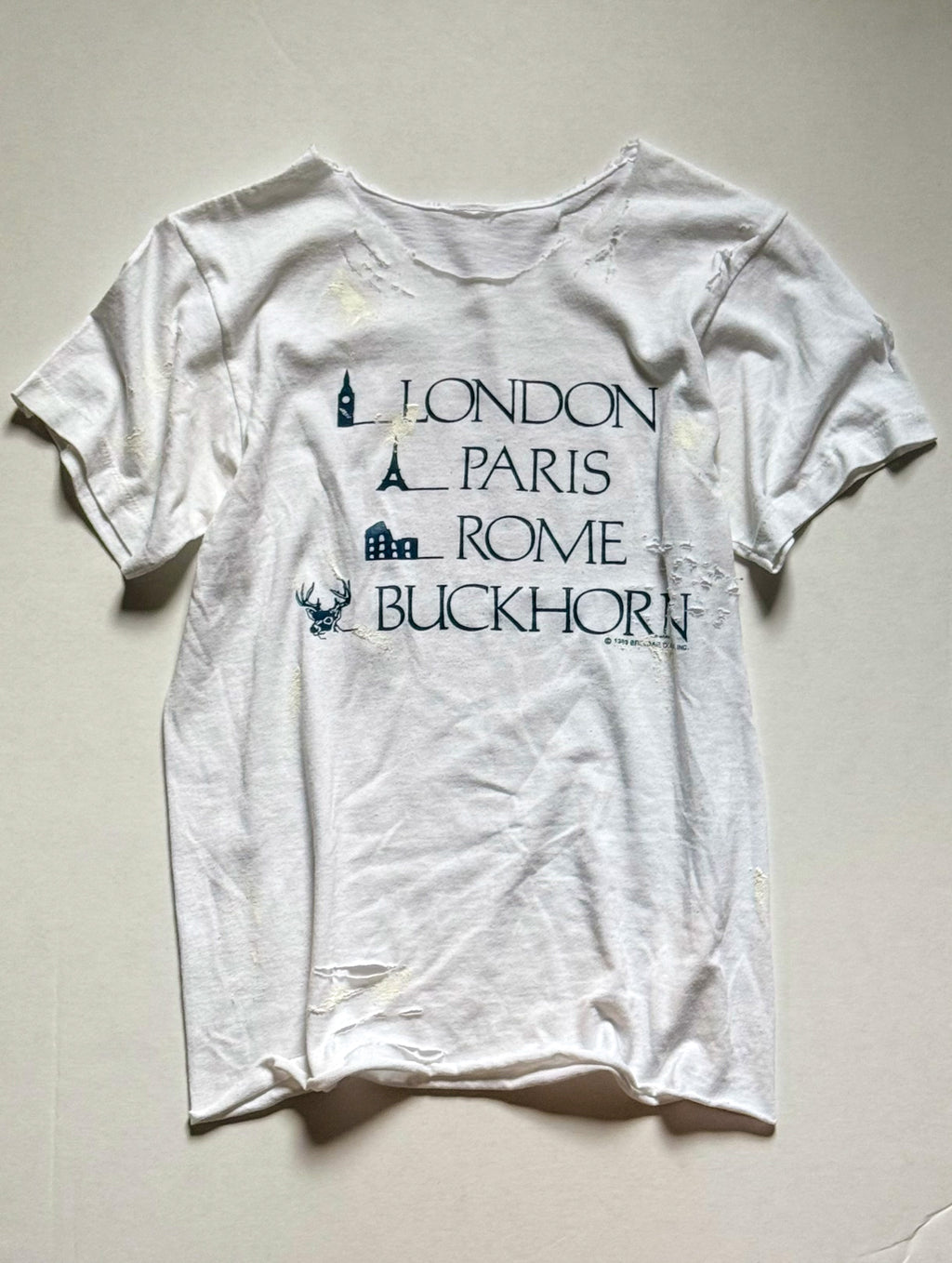 overseas (recycled vintage)